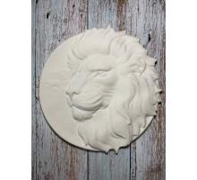 Декоративный элемент из гипса Лев в Новосибирске