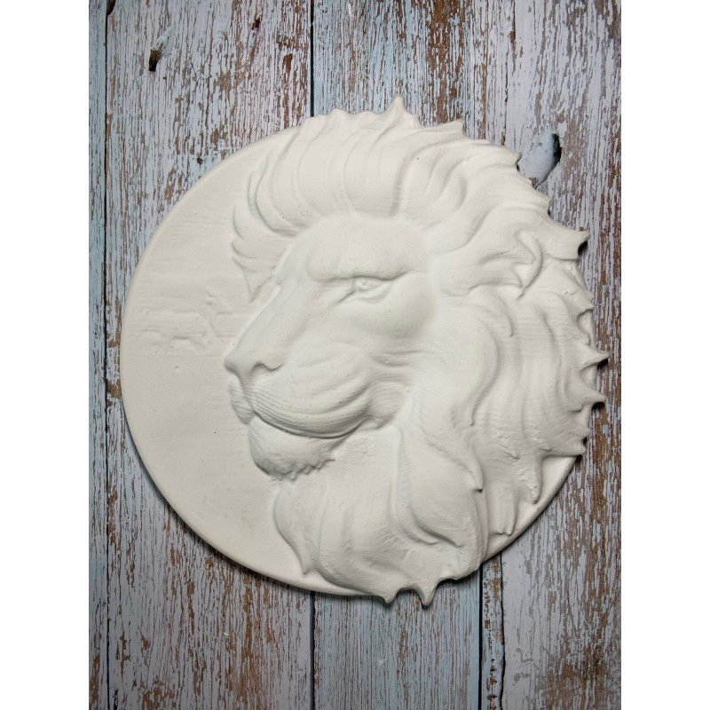 Декоративный элемент из гипса Лев
