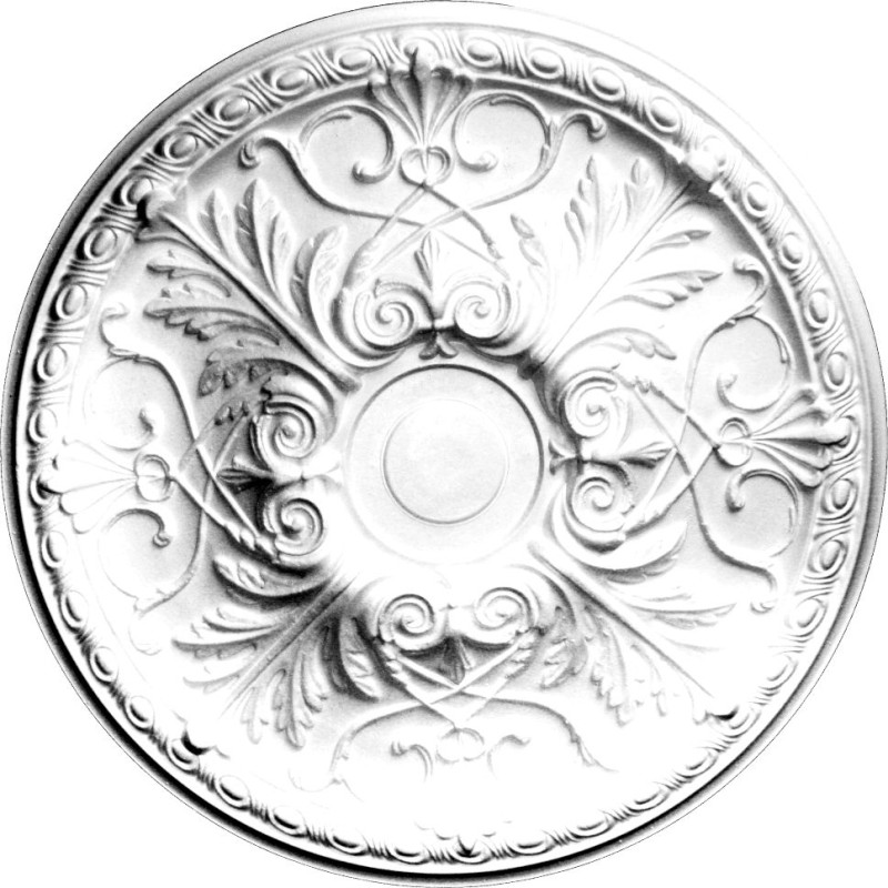 Розетка потолочная из полистирола R43