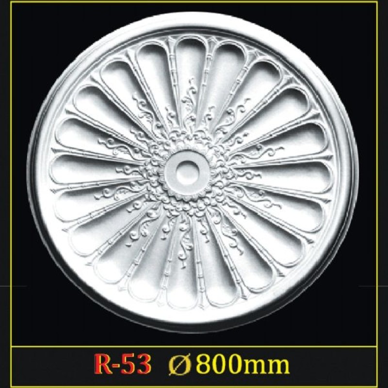 Розетка потолочная из полистирола R53