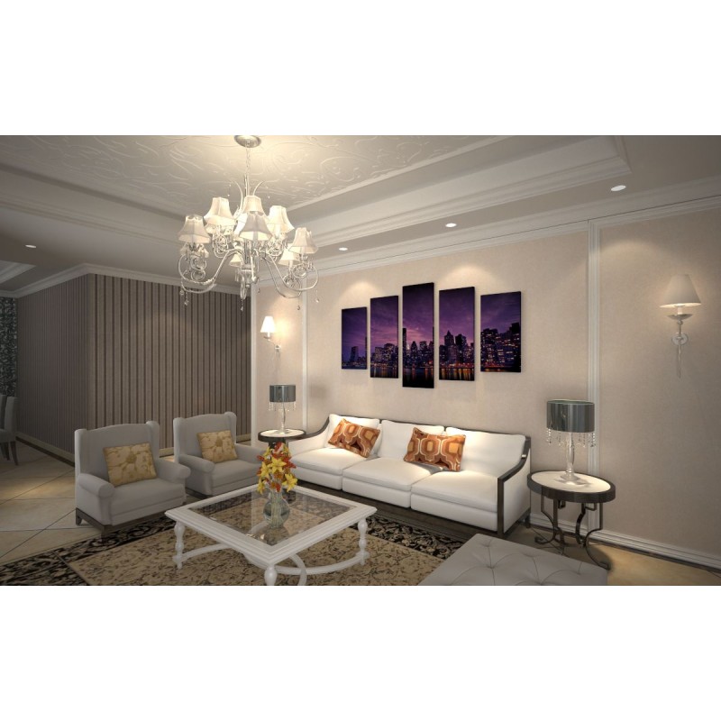 Потолочный плинтус glanzepol GP70