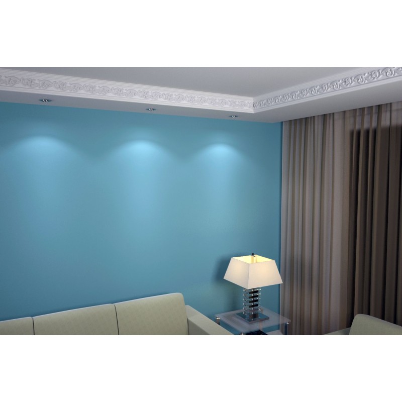 GP63 Потолочный плинтус glanzepol