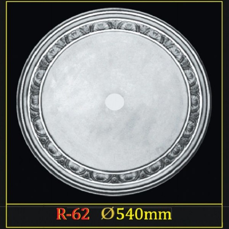Розетка потолочная из полистирола R62