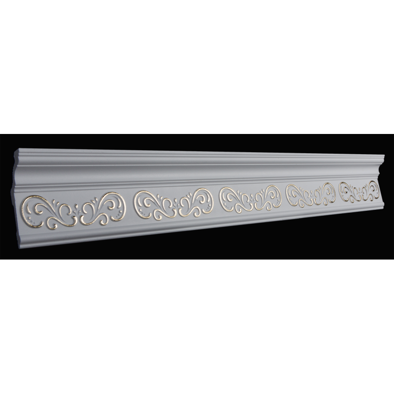 Потолочный плинтус glanzepol GP25 Gold