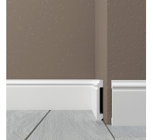 Плинтус напольный из ударопрочного полимера H 80 в Новосибирске