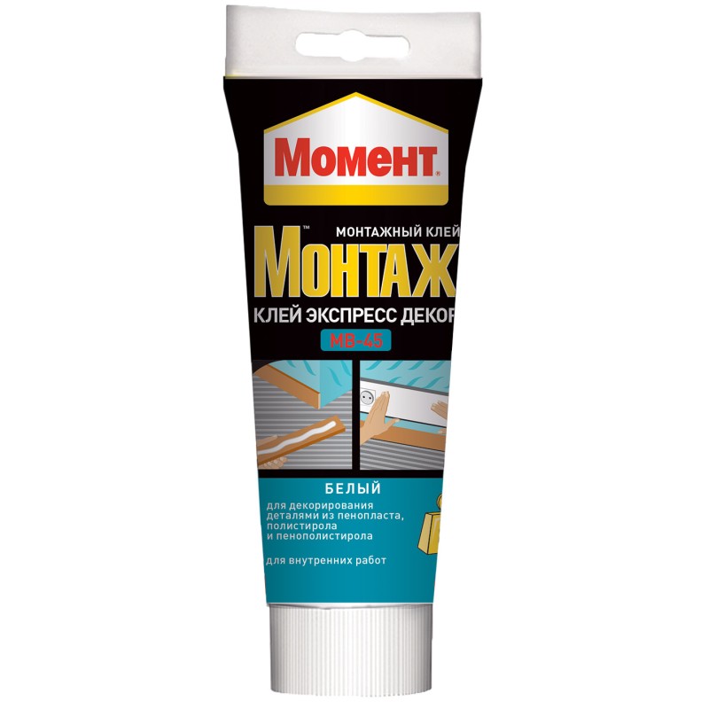 Клей Экспресс Декор МВ-45, Момент Монтаж, 250 г