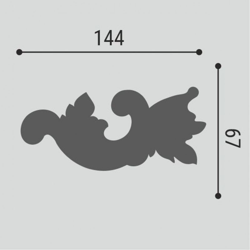 Декоративный элемент М10Н1