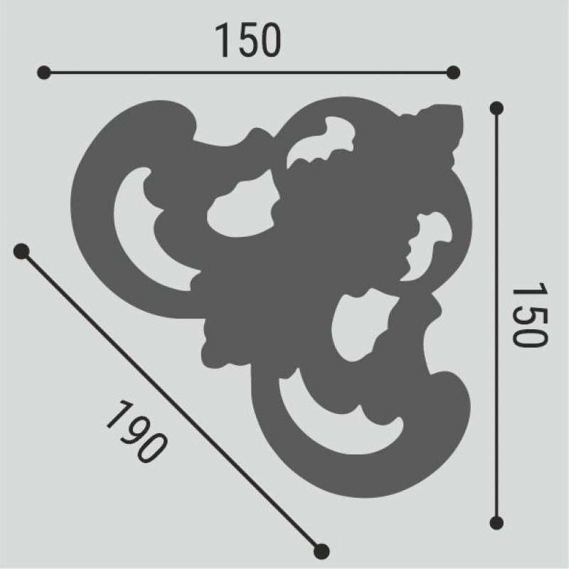 Декоративный элемент УУ2