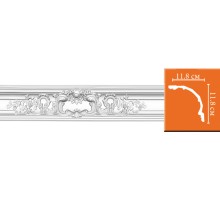 Плинтус потолочный без орнамента DP51 в Новосибирске