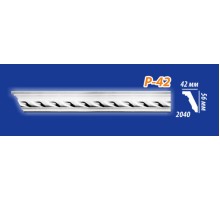 Плинтус потолочный Р42 в Новосибирске