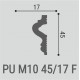 Молдинг гибкий М10 45-17 F