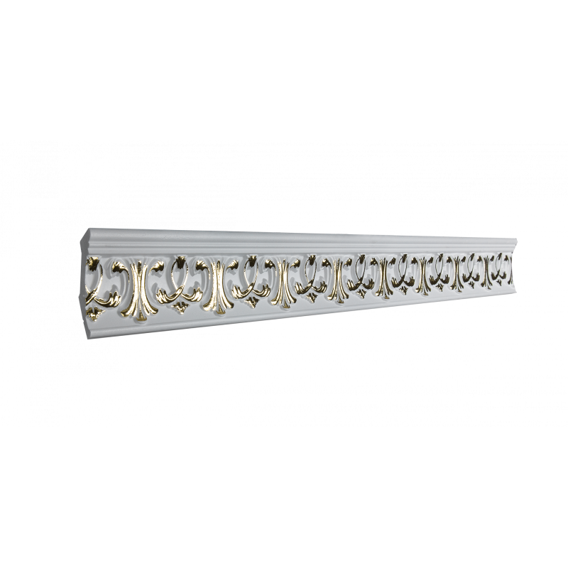 Потолочный плинтус Glanzepol® GP-28 GOLD