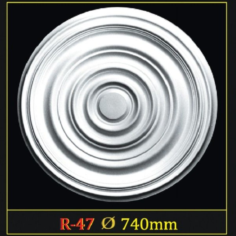 Розетка потолочная из полистирола R47