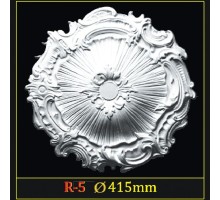 Розетка потолочная из полистирола R5