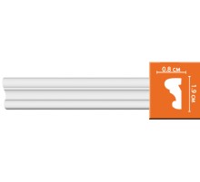 97100/100 FLEXIBLE молдинг DECOMASTER-2 (19х8х2400мм) в Новосибирске