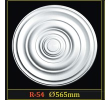 Розетка потолочная из полистирола R54