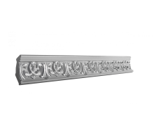 Потолочный плинтус Glanzepol® GP-28 SILVER в Новосибирске