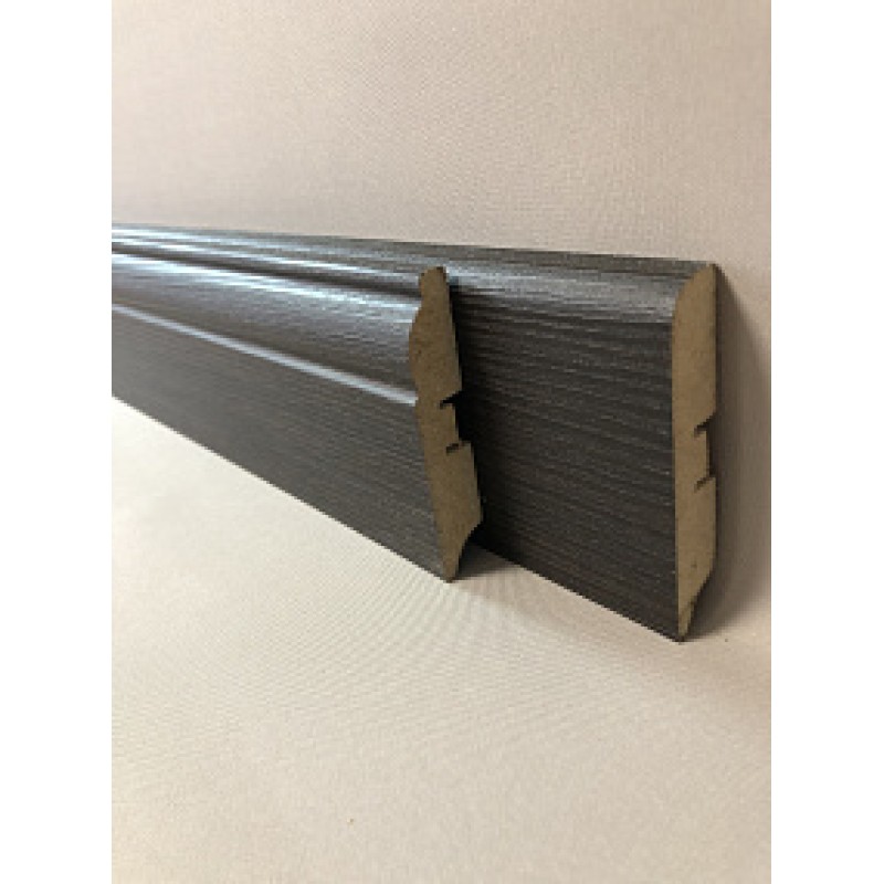 Плинтус напольный МДФ SM 04-80 Венге