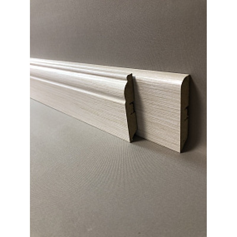 Плинтус напольный МДФ SM 04-80 Дуб жемчуг