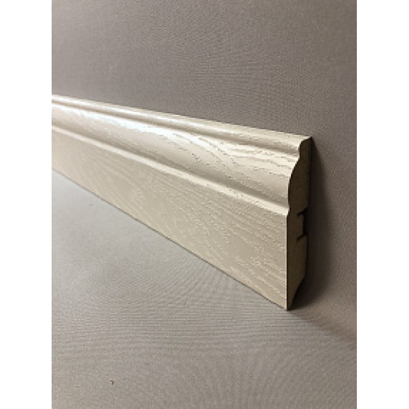 Плинтус напольный МДФ SM 04-80 Аивори капучино