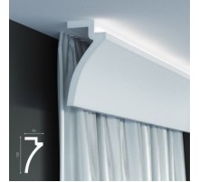 KF 801 (2м) Карниз для штор со скрытой подсветкой в Новосибирске