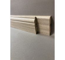 Плинтус напольный МДФ SM 04-80 Ясень шимо в Новосибирске