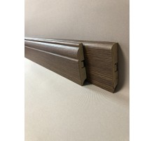 Плинтус напольный МДФ SM 04-80 Дуб рустик в Новосибирске