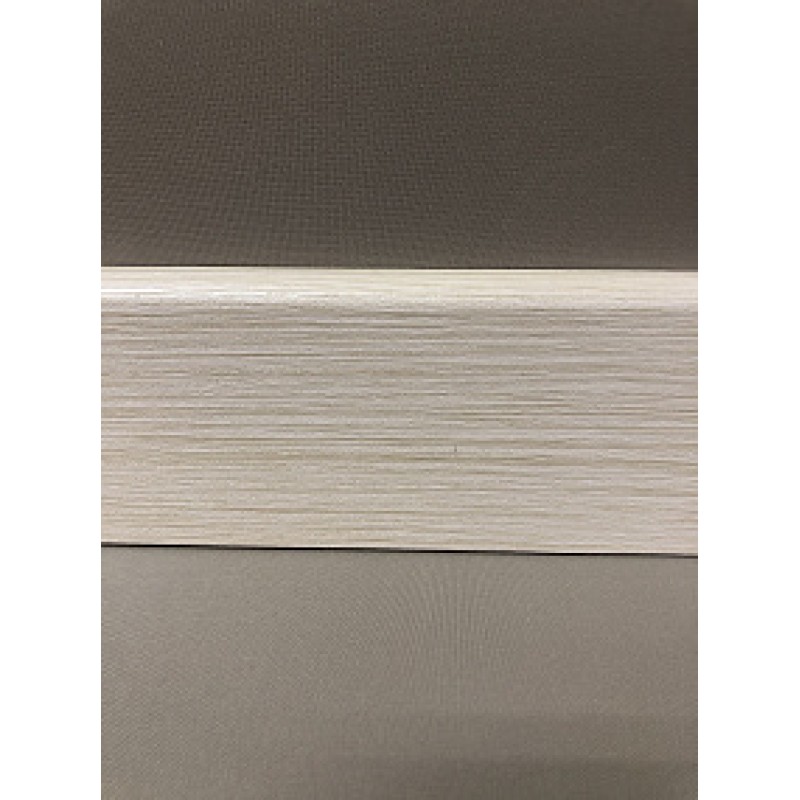 Плинтус напольный МДФ SM 02-80 Дуб жемчуг