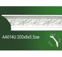 Карниз полиуретановый AA014U в Новосибирске