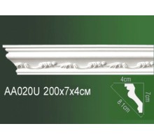 Карниз полиуретановый AA020U в Новосибирске