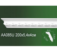 Карниз полиуретановый AA085U в Новосибирске