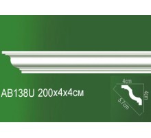 Карниз полиуретановый AB138U в Новосибирске