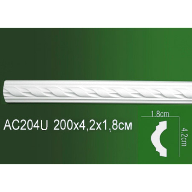 Молдинг полиуретановый AC204U