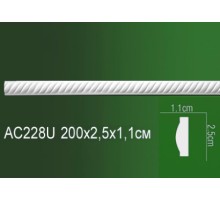Молдинг полиуретановый AC228U в Новосибирске