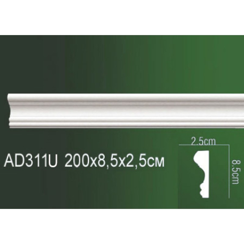 Молдинг полиуретановый AD311U