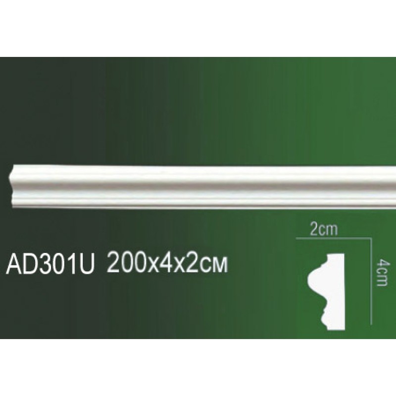 Молдинг полиуретановый AD301U