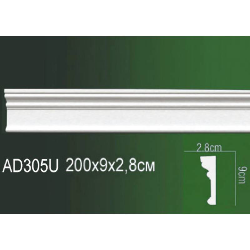 Молдинг полиуретановый AD305U