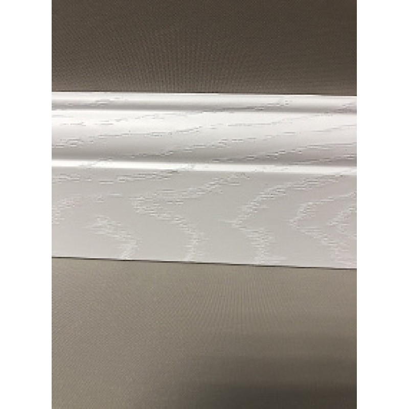 Плинтус напольный МДФ SM 04-80 Аивори белый