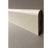 Плинтус напольный МДФ SM 02-80 Аивори крем в Новосибирске