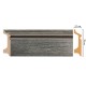 D122-87 ШК/16 Плинтус напольн.DECOMASTER(78*21*2400 мм)
