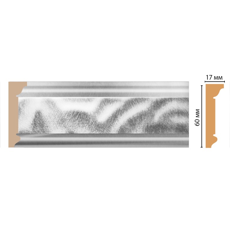 D216-375 ШК/30 плинтус DECOMASTER(60*17*2400 мм)