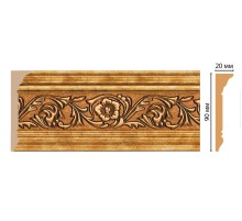 D226-58 ШК/20 плинтус DECOMASTER(90*20*2400 мм) в Новосибирске