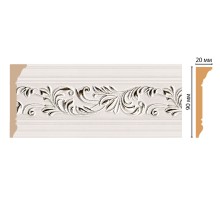 D226-60 ШК/20 плинтус DECOMASTER(90*20*2400 мм) в Новосибирске