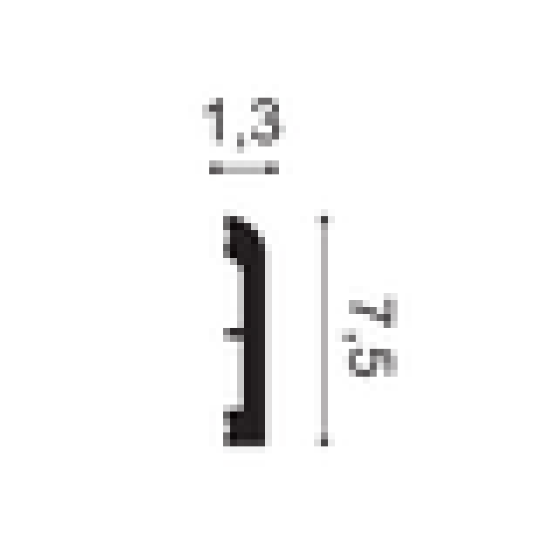 Карниз гибкий DX183F CASCADE 