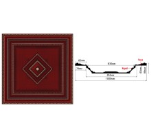 Купол Decomaster KP100-52 (1000*1000*88) в Новосибирске