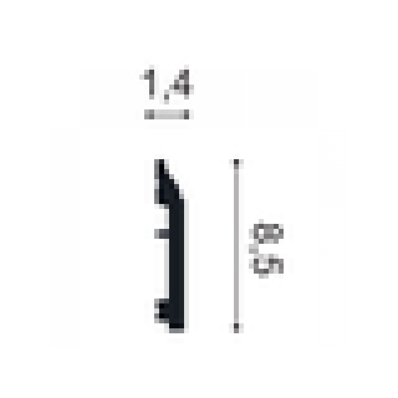 Напольный плинтус SX172 