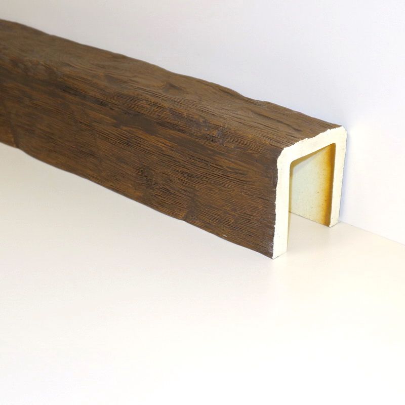 Балка РУСТИК 120х120 Темный Дуб