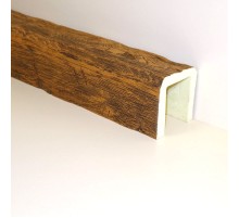 Балка РУСТИК 120х120 Орех в Новосибирске