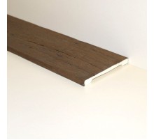 Доска РУСТИК 20х200 Темный Дуб в Новосибирске