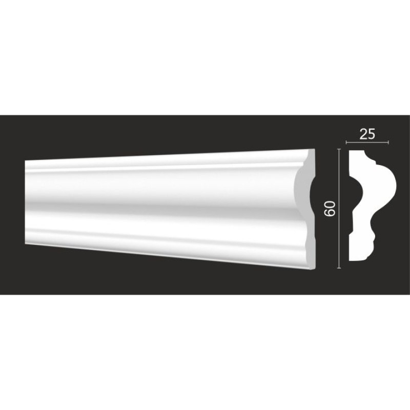 DD302 Молдинг из ударопрочного полимера